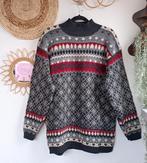 Vintage wollen trui norway noors ijslandse 80s style, Niet ingevuld, Maat 52/54 (L), Niet ingevuld, Ophalen of Verzenden