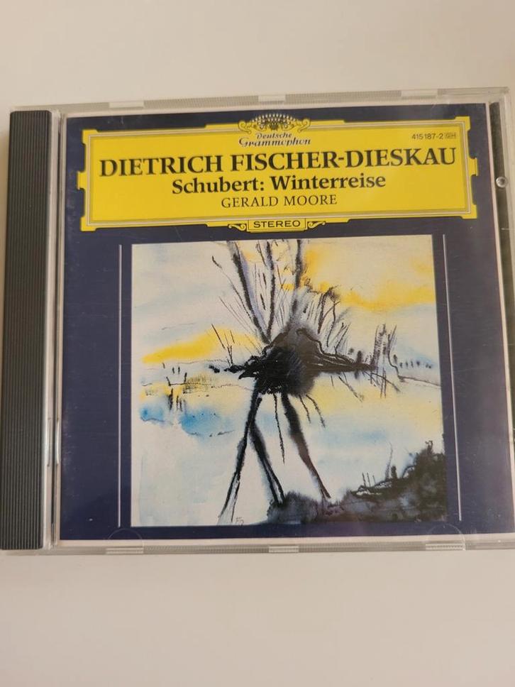 Schubert Winterreise - Dietrich Fischer-Dieskau CD, Cd's en Dvd's, Cd's | Klassiek, Gebruikt, Vocaal, Romantiek, Ophalen of Verzenden