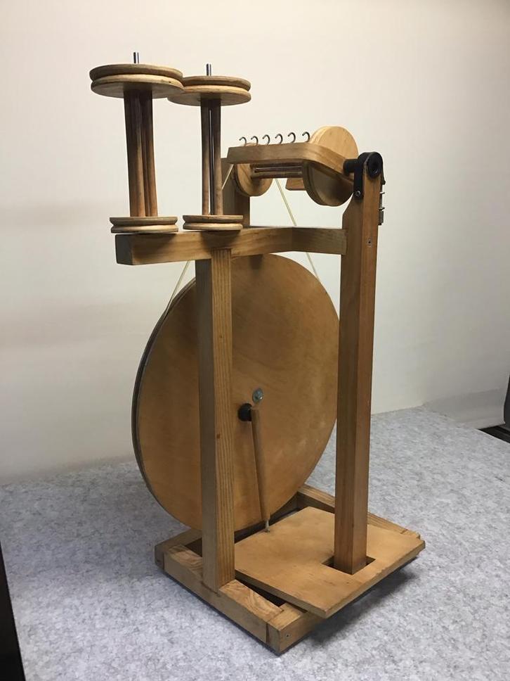 Spinnewiel, Hobby en Vrije tijd, Spinnewielen en Spinnen, Gebruikt, Spinnewiel, Ophalen
