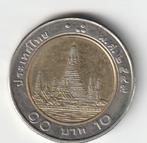 10  bath  2003  Thailand. km. 227  ( 0,75 euro. ), Postzegels en Munten, Munten | Azië, Ophalen of Verzenden, Zuidoost-Azië, Losse munt