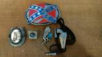 Bolo stropdas Pins + Southern Belt, Ophalen of Verzenden, Zo goed als nieuw, Overige onderwerpen, Speldje of Pin