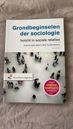 Pauwke Berkers - Grondbeginselen der sociologie, Sociale wetenschap, Ophalen of Verzenden, Zo goed als nieuw, Pauwke Berkers; Hugo de Jager; Albert L. Mok