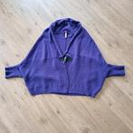 Paars wollen vest Manderin & Mint - maat M, Paars, Ophalen of Verzenden, Zo goed als nieuw, Maat 38/40 (M)