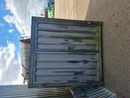 container 10 f met  met heftruck gaten ., Ophalen, Gebruikt, Hout, 1 tot 2 meter