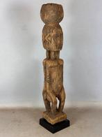 250923 Oud Afrikaans dubbele Dogon beeldje uit Mali., Ophalen of Verzenden