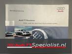 Instructieboekje orgineel DE Audi TT MK1 Roadster, Ophalen of Verzenden, Gelezen