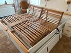 Seniorenbed met electrische bodems 180 200, Ophalen, Verstelbaar, Tweepersoons, Zo goed als nieuw