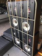 4 grote speaker boxen met 12" woofer lees!, Ophalen, 120 watt of meer, Front, Rear of Stereo speakers, Overige merken