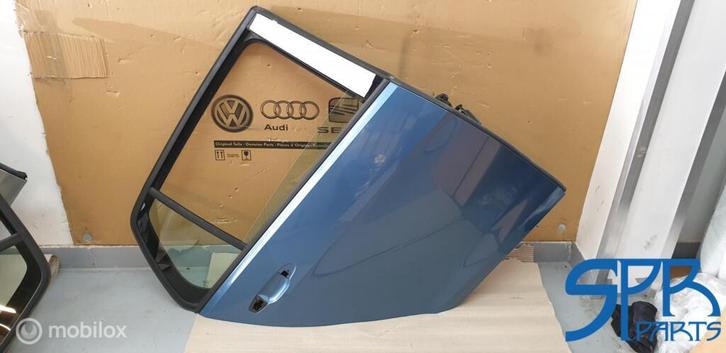 GOLF 7 VII LA5J RECHTS ACHTER RECHTSACHTER DEUR PORTIER Blue, Auto-onderdelen, Carrosserie en Plaatwerk, Deur, Volkswagen, Achter