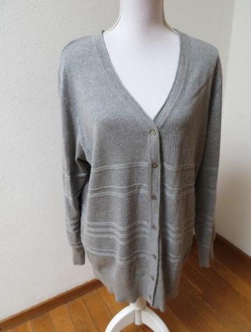 P28 BONAPARTE katoen vest grijs maat XXL 48/50 beschikbaar voor biedingen