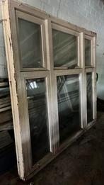 Mooi groot kozijn met ramen, Ophalen of Verzenden, Zo goed als nieuw, Hout, Raamkozijn