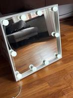 Make-up Spiegel met Lampjes 65x65, Ophalen, Vierkant, Zo goed als nieuw, Minder dan 100 cm
