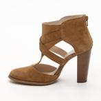 San Marina suede pumps ALPA camel met ritssluiting maat 39, San Marina, Pumps, Bruin, Nieuw