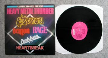 Heavy Metal Thunder 11 nrs LP 1982 MISDRUK LABEL ZGAN beschikbaar voor biedingen