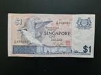 Singapore 1 dollar 1976, Postzegels en Munten, Bankbiljetten | Azië, Ophalen of Verzenden