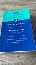 Handboek methodisch ouderbegeleiding, Ophalen of Verzenden, Alice van der Pas, Zo goed als nieuw