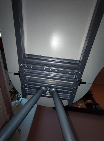 Ikea Galant Bureau L-vorm - In hoogte verstelbaar - afbeelding 5