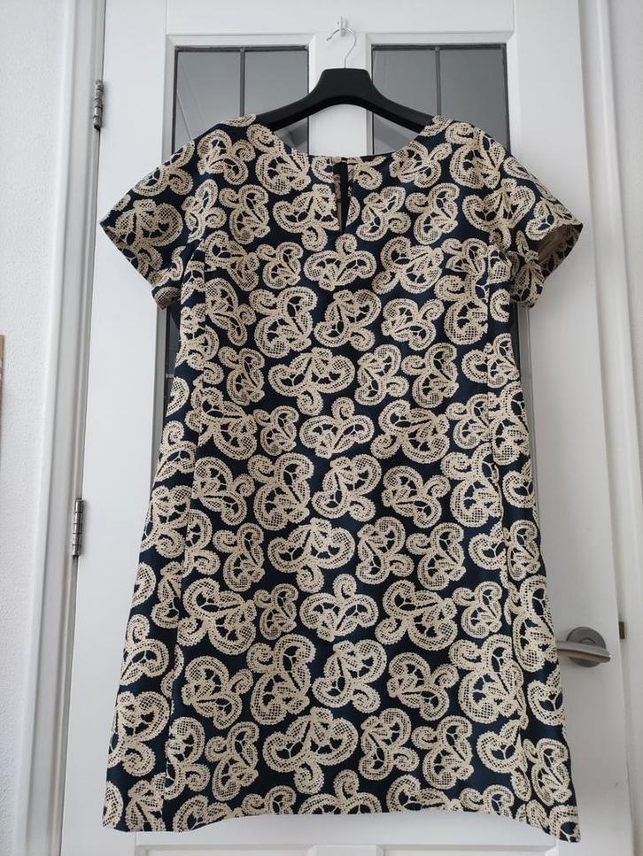 Natan chique jurk maat 44/L, Kleding | Dames, Jurken, Zo goed als nieuw, Maat 42/44 (L), Blauw, Knielengte, Ophalen of Verzenden