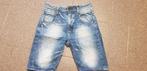 Stoere Vingino, korte spijkerbroek, mt 13/158, blauw, Broek, Ophalen of Verzenden, Zo goed als nieuw, Vingino