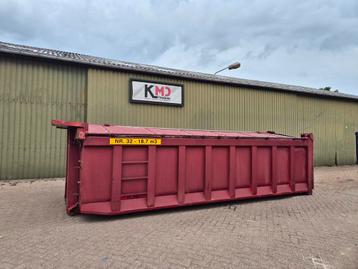 18m3 Container met kleppen  beschikbaar voor biedingen