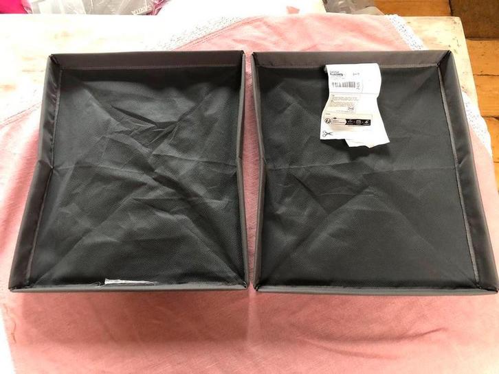 Dröna opvouwbare mand - Z.G.A.N., Huis en Inrichting, Woonaccessoires | Schalen en Manden, Zo goed als nieuw, Mand, Vierkant, Overige materialen