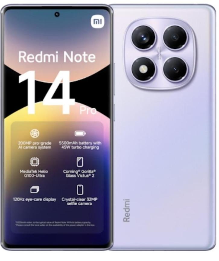Xiaomi Redmi Note 14 pro, Telecommunicatie, Mobiele telefoons | Overige merken, Zo goed als nieuw, Zonder abonnement, Zonder simlock
