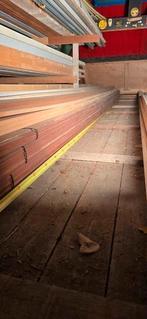 163 meter merantie plint, Doe-het-zelf en Verbouw, Hout en Planken, Ophalen, Nieuw, Minder dan 25 mm, Plank