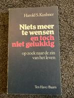 Niets meer te wensen - Harold Kushner, Ophalen of Verzenden, Gelezen, Jodendom