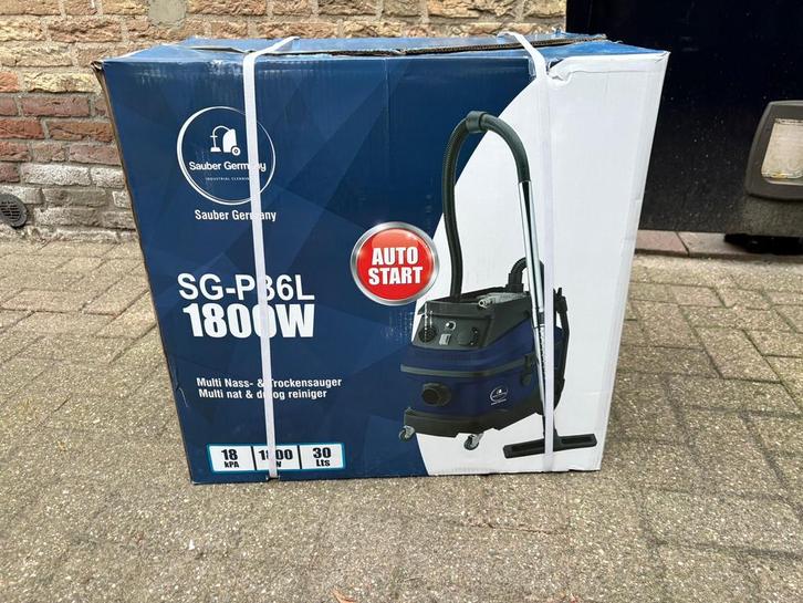 Sauber Germany SG-P36L 1800W Stofzuiger - Nieuw, Doe-het-zelf en Verbouw, Reinigingsmachines, Nieuw, Ophalen
