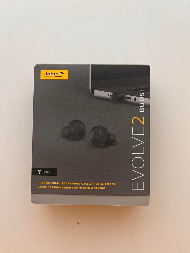 Jabra Evolve 2 Buds - Nieuw in doos!, Ophalen of Verzenden, Nieuw, Overige merken, Draadloos
