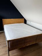 Bed 160x200cm, Ophalen, Overige materialen, Gebruikt, Bruin