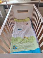 kinderbed, commode en 2 campingbedjes, Ophalen, Gebruikt, 70 tot 85 cm, 140 tot 160 cm