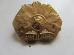 Baret embleem REGIMENT INFANTERIE ORANJE GELDERLAND, Ophalen of Verzenden, Landmacht, Nederland, Embleem of Badge