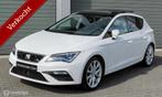 Seat Leon 1.5 TSI FR 150PK/DSG/CRUISE/DCC/PANOR/CAMERA/BEATS, Lichtsensor, 1498 cc, Zwart, 150 pk