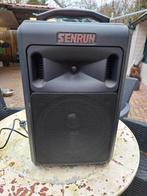 Te koop luidspreker Senrun 24v 230 v  met drie microfoons, Ophalen, Gebruikt, Audio