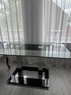 Eettafel, glas, 150x90, Ophalen, 50 tot 100 cm, Vijf personen of meer, Rechthoekig