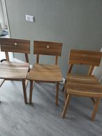 3 eetkamerstoelen ikea, Huis en Inrichting, Stoelen, Ophalen, Gebruikt, Vijf, Zes of meer stoelen