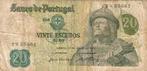 Portugal 20 escudos 1971 - VF, Verzenden, Overige landen, Los biljet