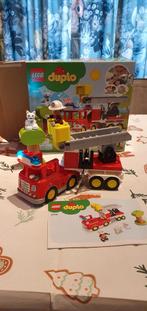 Duplo Brandweerwagen met Licht en Geluid (10969), Ophalen of Verzenden, Zo goed als nieuw, Complete set, Duplo