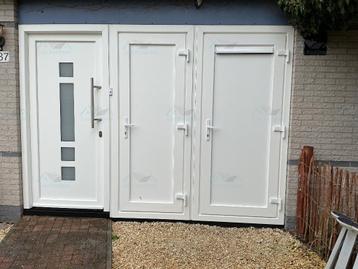 Kunststof en Aluminium voordeur *kwaliteit* beschikbaar voor biedingen
