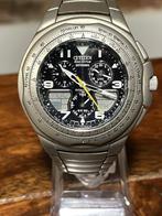 Citizen Skyhawk Eco-Drive Titanium, Overige materialen, Overige materialen, Ophalen of Verzenden, Zo goed als nieuw