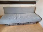 Slaapbank 2-persoons met opbergruimte, Ophalen, Gebruikt, Tweepersoons, 140 cm
