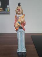 mooie clown, hoogte 24,5 cm, Verzamelen, Beelden en Beeldjes, Ophalen of Verzenden, Zo goed als nieuw, Mens