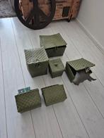 Leuke set opbergbakken, Huis en Inrichting, Minder dan 50 cm, Minder dan 50 cm, Ophalen of Verzenden, Zo goed als nieuw