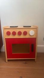 Vintage houten speelgoed keukentje, Ophalen, Gebruikt, Hout