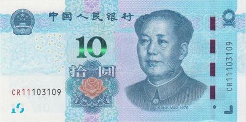 China bankbiljet 10 Yuan Mao Tse Tung 2019 UNC, Pick 913a, Postzegels en Munten, Bankbiljetten | Azië, Los biljet, Oost-Azië, Ophalen of Verzenden