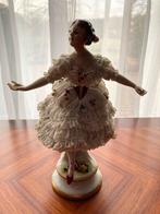 Volkstedt saksisch dresden porselein danseres pracht antiek, Antiek en Kunst, Antiek | Porselein, Ophalen