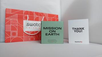 SWATCH X OMEGA MOONSWATCH MISSION TO EARTH