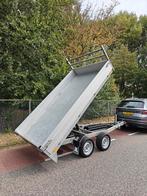 Saris kipper aanhanger + rijplaten, Auto diversen, Aanhangers en Bagagewagens, Ophalen of Verzenden, Zo goed als nieuw