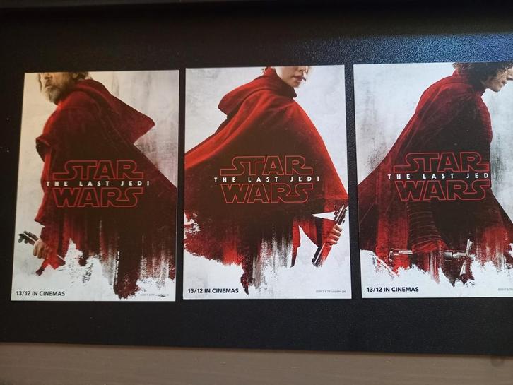 Star Wars: The Last Jedi kaarten, Verzamelen, Star Wars, Nieuw, Actiefiguurtje, Verzenden